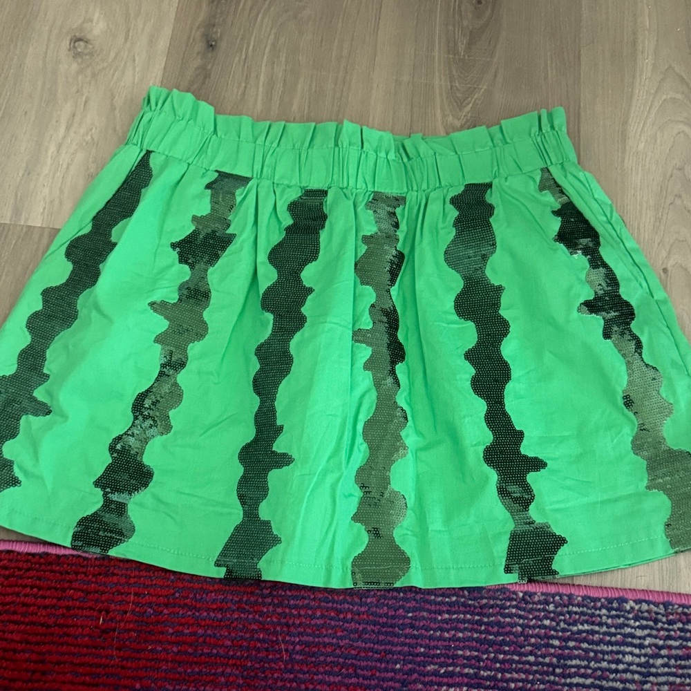 QUEEN OF SPARKLES Green watermelon Short